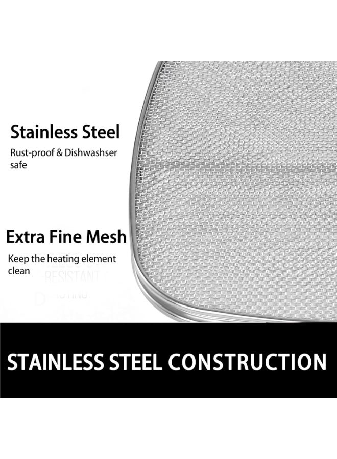 Replacement Splatter Shield for Ninja Foodi AG301, Accessories for Ninja Foodi 5-in-1 Indoor Grill, Stainless Steel Fine Mesh Splatter Screen - Image 5